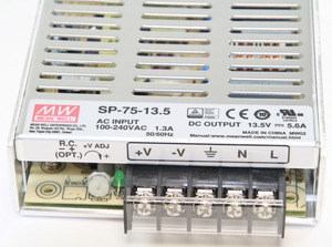 SP-75-13,5 SPS Case 75,6W PFC 13,5V/5,6A