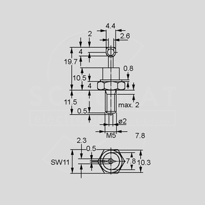 DSA35-12A Avalanche Diode 1200V 49A DO203AB DO203AA