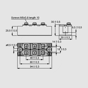 160MT160KB 3-Ph-Bridge Rect. 160A 1600V(RRM) INT-A INT-A