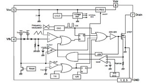 FSD200 SMPS Power Switch for Chargers DIP-8