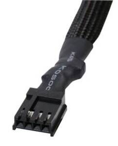 KONIG-3XMOLEX+FLOPPY KÖNIG molex connector kabel, 3xHUN+floppy