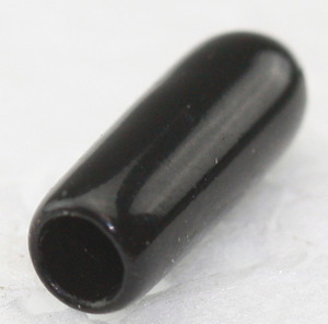 1AC2-2 Grebhætte sort for miniature. InnerØ=2,5mm.