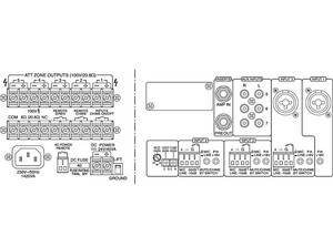 PA-5240 100V zoneforstærker 240W