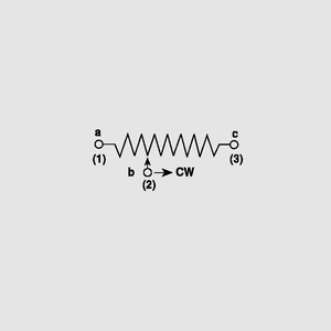 T18M006,8 Multiturn Cermet Trimmer 6M8 Circuit Diagram