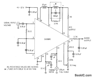 CA3089E FM IF System DIP-16