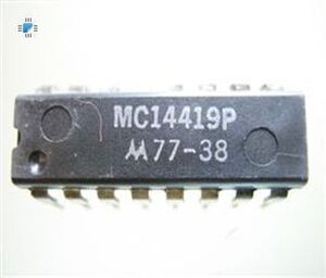 CD4419 2-Of-8 Keypad-To-Binary Encoder DIP-16 MC14419P