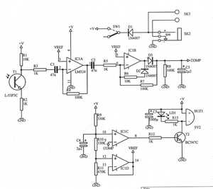 MK120 Byggesæt: IR Lysbarriere receiver