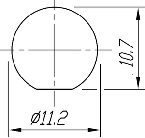 RT4MP Mini XLR 4-pol-bøsning han (møtrik bagfra) NEUTRIK