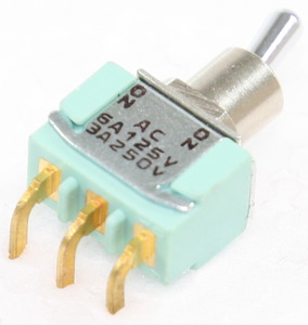 MTM106D Toggle Switch 1-pol ON/ON for print