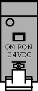 G2R-2-SNI 24DC(S) Industrirelæer 24 VDC 1113Ω 0.53VA MED LED/Testknap