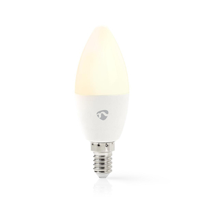 N-WIFILC10WTE14 Smart LED-pære med Wi-Fi | Fuldfarve og varm hvid | E14