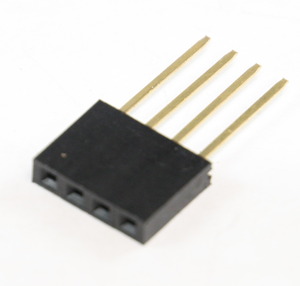 CNIC0028 4 Pin 11mm Female Header Connector
