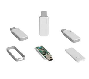 TEK-USB.30 Enclosure: for USB X: 25mm Y: 58mm Z: 10mm TEK-BERRY light grey