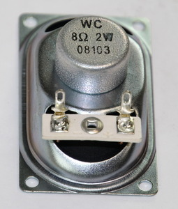 WC071R08VD Bredbåndshøjttaler 8 Ohm 2 W,  41x71mm