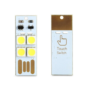 OKY3217-2 0.5W mini USB LED Touch Light With light operated touch switch