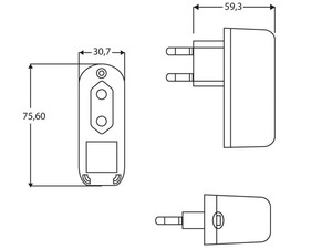 PSS1512 SPS Plug-in 18W 15V/1,2A
