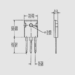 IXBH9N160G 1600V 9A 100W TO247AD TO247AD