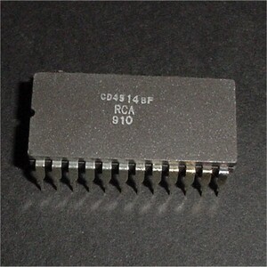 CD4514 4-Bit Latched/4-to-16 Line Decoders DIP-24