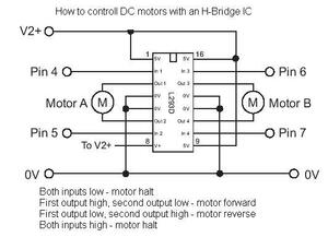 L293D 4xDriver Diode 36V 0,6A DIP-16