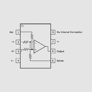 INA121P Instr-Amp G:1-10000 &gt;96dB DIP8 INA105_