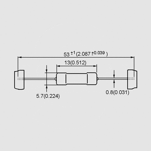 RDG4E150 Resistor 4W 5% 150R Taped Dimensions