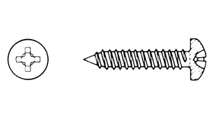 SB812265 Tapping Screws 2,2x6,5mm. 100 stk. SB81_