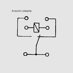 FRS1B24 Relay SPDT 1A 24V 1280R Circuit Diagram