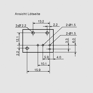 FRA2C-S2-DC12V High Current Relay SPDT 30A 12V 90R Pin Board