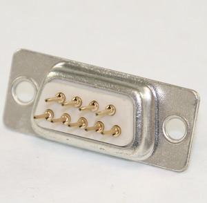 BL09LG D-Sub Socket 9-Pole Solder Pin