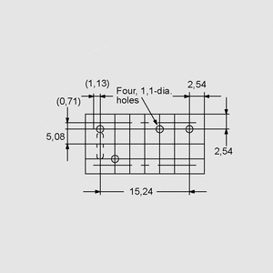 G6D-1A-ASI-DC5 Relay SPST 5A 5V 125R Pin Board