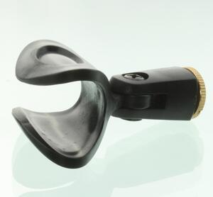 S188147 Mikrofonholder, fleksibel + adapter 40mm Universal mikrofonholder i plast