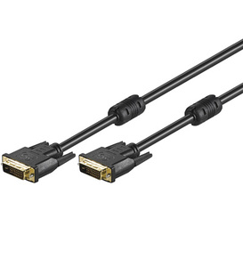 N-CABLE-193/3 DVI-D dual link kabel, han/han, 3,0 meter