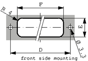 CBL36 Centronic 36-pol Hun for chassis