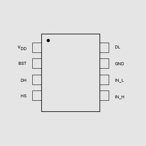 MAX4427CSA+ 2xMOSFET Dr. 18V 1,5A SO8 MAX5062AASA+, MAX5063AASA+