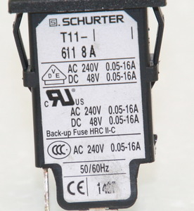 T11-611-8 Circuit Breaker 8A 4400.0029