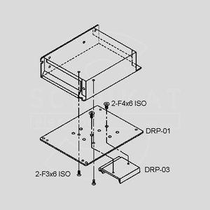 DRP-03 DIN-Rails holdeclips DRP-01 With DRP-03