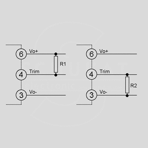 KAM1512F SPS Module 15W 12V/1,25A Optional Output Connection