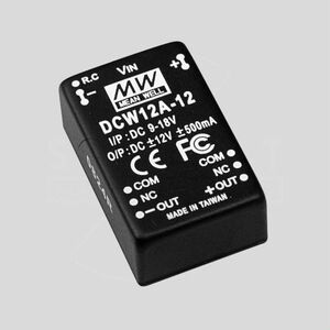 DCW12C-12 DC/DC-Conv 36-72V:+/-12V 500mA 12W DCW12_