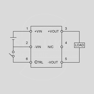 NSD10-12S15 DC/DC-Conv 9,8-36V: +15V 670mA On/Off Control