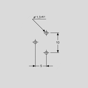 PT15HE100 Trimmer Side Adjust P5/10 100R Pin Board