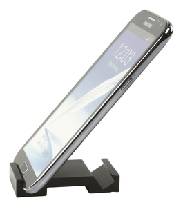 N-CSSPSTND100BL Universal aluminium smartphone stand black