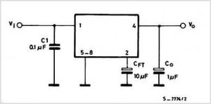 L4916 8,5V 0,25A Voltage Regulator Plus Filter DIP-8