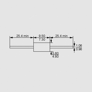 1,5KE250A TVS Diode Unip 1500W 214V DO201