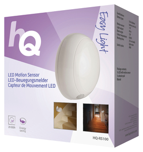 N-HQ-RS100 LED Light Motion Sensor 0.5 W 40 lm