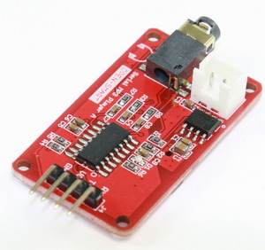 MODU0138 UART Serial MP3 Music Player Module With Speaker Monaural Amplifier Board