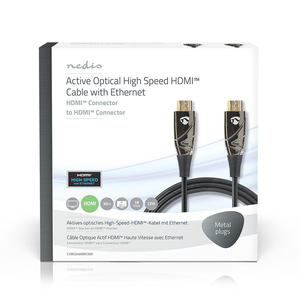N-CVBG3400BK300 Optiske Hybrid HDMI™-kabel med Ethernet 4K@60Hz| AOC | HDMI™-stik - HDMI™-stik | 30,0 m | Sort