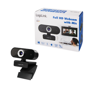 UA0371 Webcam, USB webcam m/Mikrofon, 1920x1080p full HD