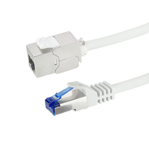 CC5032S Consolidation point patch cable, Cat.6A, S/FTP, grey, 1 m