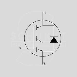 IRG4PC30KDPBF 600V 28A 100W TO247AC Circuit Diagram