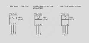 LT1084CTPBF LDO U-Reg Pos Adj 5A TO220 Circuit Diagrams